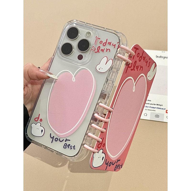 本型スマホケース   手帳型スマホケース  キャラクターの柔らかい 折りたたみ式 ノート型 スマホケース  iPhone に対応