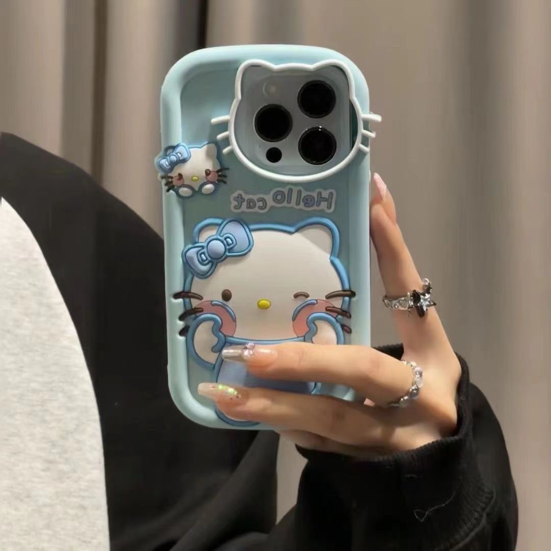 スマホケース ハローキティ ピンチするだけで幸せが膨らむテーマ 耐衝撃・防振性能に優れ、高級感あふれるスマホケースで、iPhone に対応