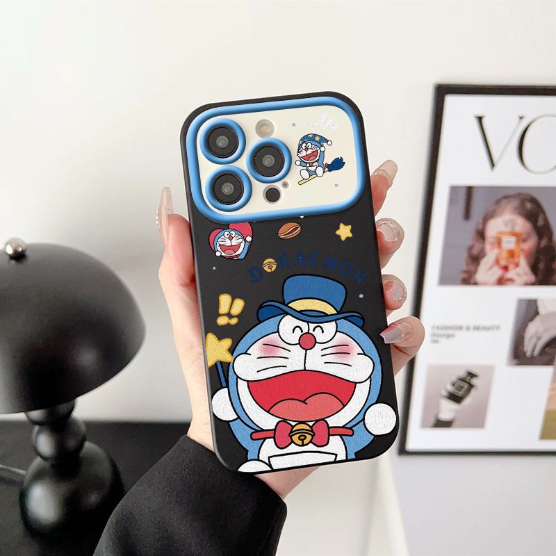 スマホケース ドラえもんウィンドウテーマ、 耐衝撃・防振性能に優れ、高級感あふれるスマホケースで、iPhone に対応