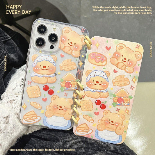 本型スマホケース 可愛いテーマ 手帳型スマホケース キャラクターの柔らかい 折りたたみ式 ノート型 スマホケース  iPhone に対応