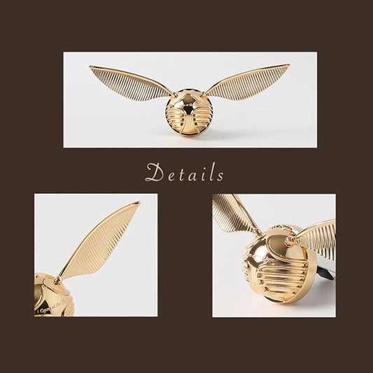 車用芳香剤 ゴールデンスニッチ 車アロマディフューザー 車内芳香剤 車載 ディフューザー 空気清浄機 車内 飾り アクセサリー (テスラ用)