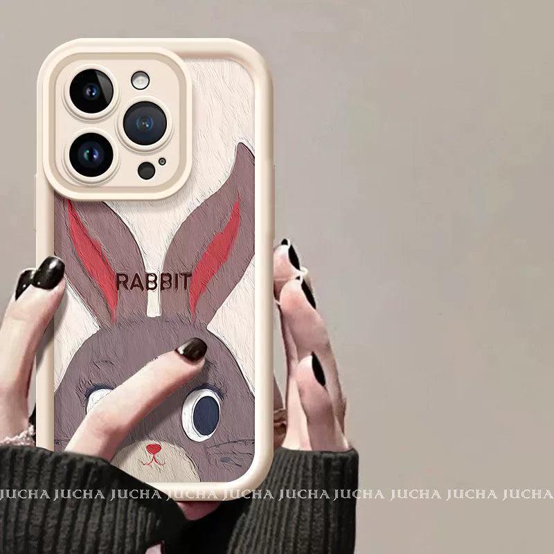Judy and Nick in oil painting style. A luxurious smartphone case for iPhones.