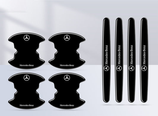 車用品 傷防止ドアエッジガード、ドアハンドルプロテクター、ドアエッジプロテクター、ハンドル傷防止ステッカー、装飾