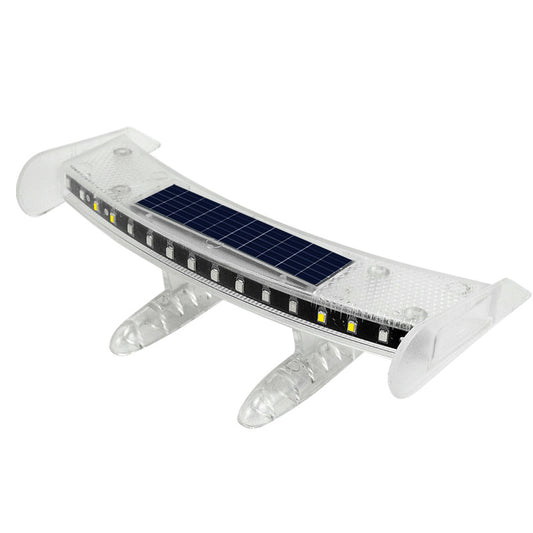 カー用品 新モデル 自動車エクステンション デコレーション用汎用小型エクステンション ランプ付き 防水・ソーラー充電式 追突防止ランプ