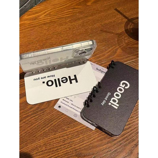 本型スマホケース  手帳型スマホケース キャラクターの柔らかい 折りたたみ式 ノート型 スマホケース  iPhone に対応