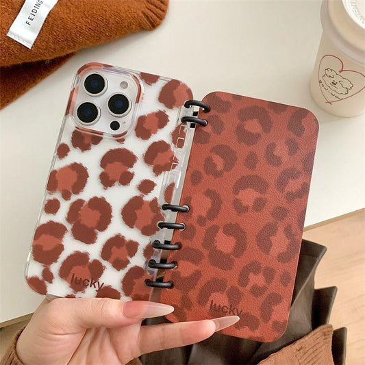 本型スマホケース  手帳型スマホケース キャラクターの柔らかい 折りたたみ式 ノート型 スマホケース  iPhone に対応