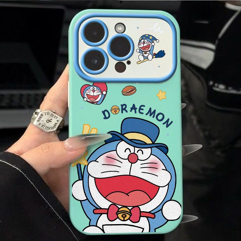 スマホケース ドラえもんウィンドウテーマ、 耐衝撃・防振性能に優れ、高級感あふれるスマホケースで、iPhone に対応