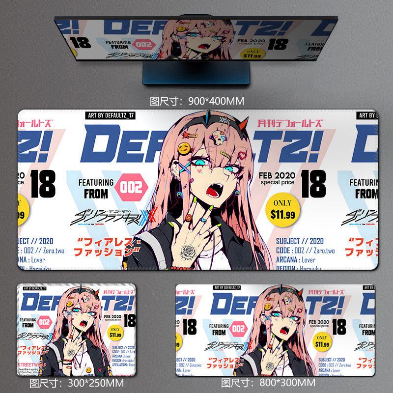 ゲーム、アニメ、エスポーツ シリーズマウスパッド 32種類 厚みがあって縫い目がついたマウスパッド - BicMart