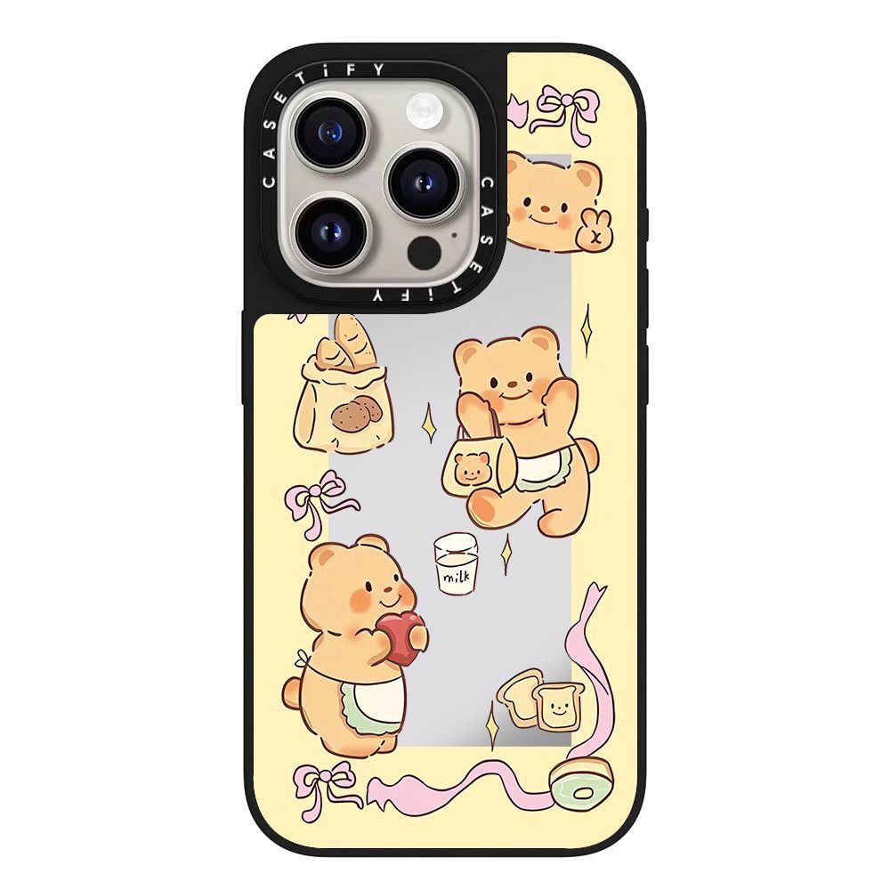 スマホケース バタークマテーマ 全 5 種類 耐衝撃・防振性能に優れ、高級感あふれるスマホケースで、iPhone に対応