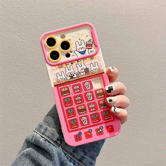 スマホケース  かわいいパズルをモチーフ  耐衝撃・防振性能に優れ、高級感あふれるスマホケースで、iPhone に対応