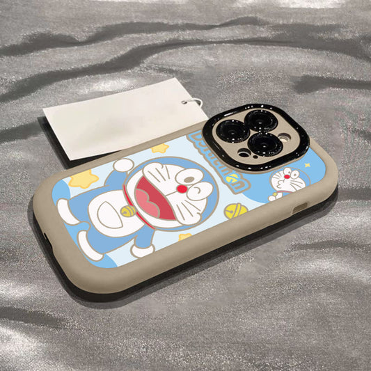 スマホケース  ドラえもんのカップルテーマ、全6色  耐衝撃・防振性能に優れ、高級感あふれるスマホケースで、iPhone に対応
