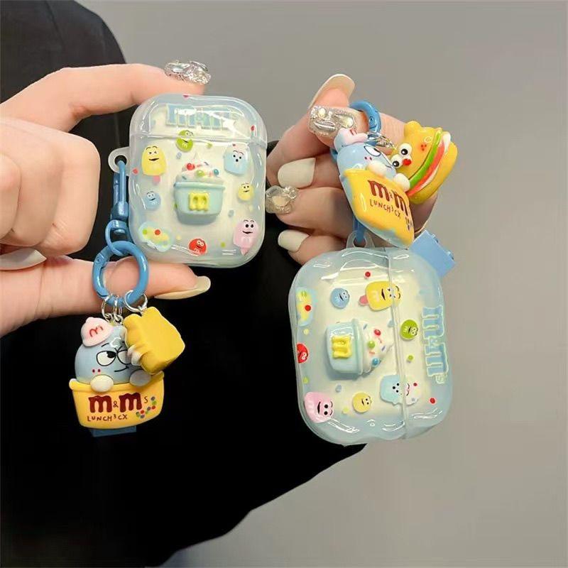 イヤホン保護カバー   超大人気  アイスクリーム  デザイン イヤホンケース