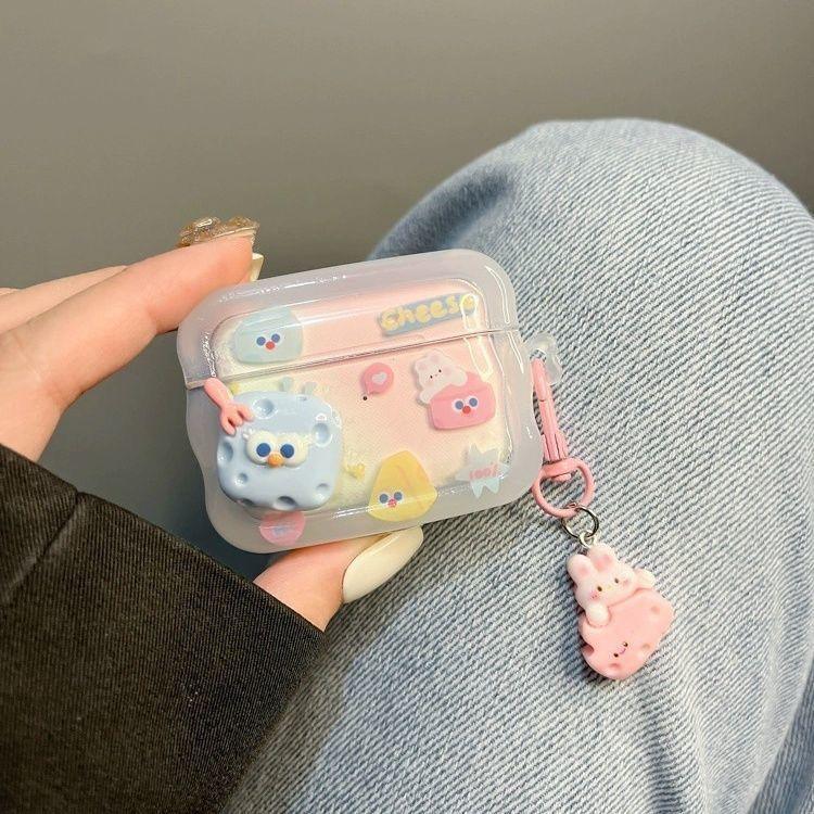 イヤホン保護カバー   超大人気  小モンスター  デザイン イヤホンケース