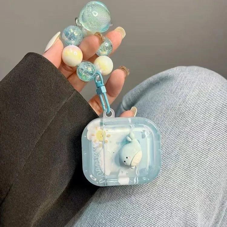 イヤホン保護カバー   超大人気  海の精霊  デザイン イヤホンケース