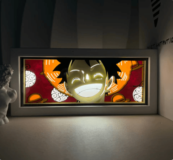 モンキー・D・ルフィ BOX-light RGB リモコンタイプ ボックスライト - BicMart