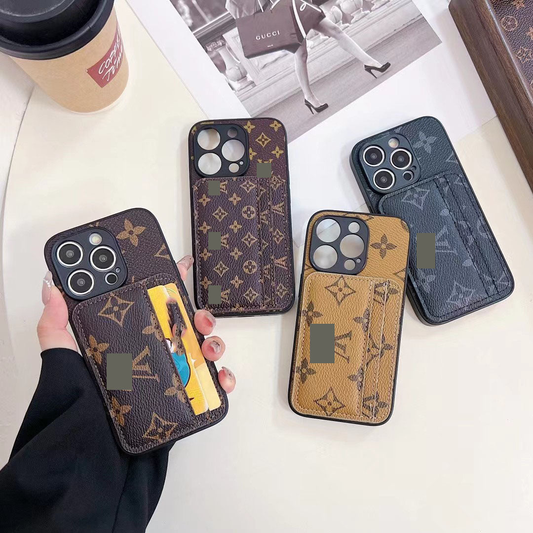 #218 スマホケース カード収納付き 耐衝撃・防振性能に優れ iPhone に対応