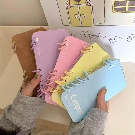 本型スマホケース  手帳型スマホケース キャラクターの柔らかい 折りたたみ式 ノート型 スマホケース  iPhone に対応