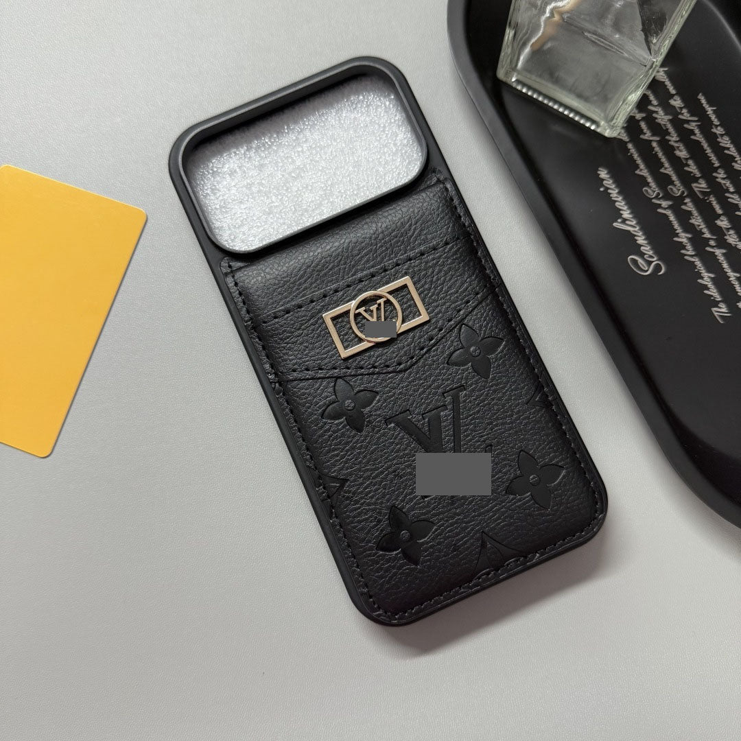 #313 スマホケース カード収納付き スマホケース 耐衝撃・防振性能に優れ、iPhone に対応