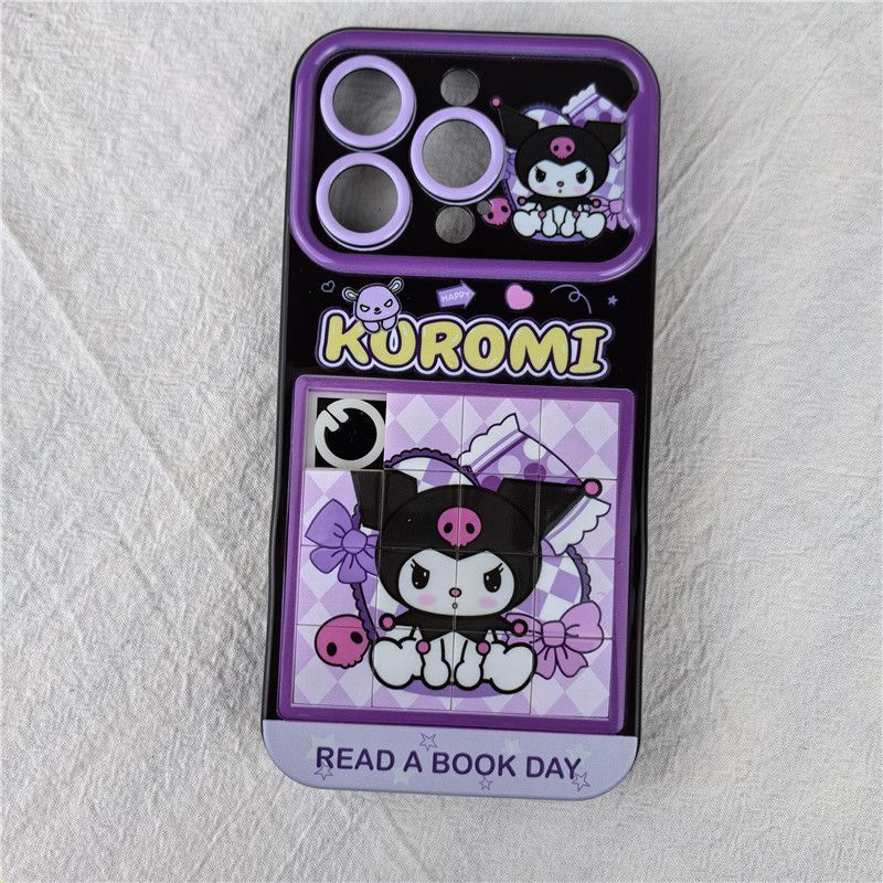 スマホケース 多彩なカートゥーンキャラクターがパズル状テーマ 耐衝撃・防振性能に優れ、高級感あふれるスマホケースで、iPhone に対応