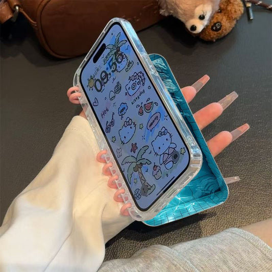 本型スマホケース 夏のクレヨンしんちゃんテーマ 手帳型スマホケース キャラクターの柔らかい 折りたたみ式 ノート型 スマホケース iPhone に対応