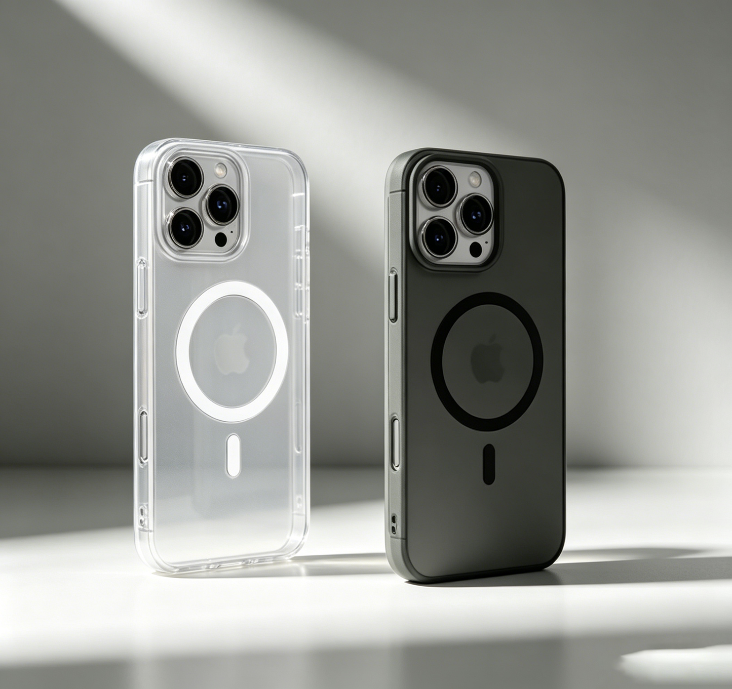 スマホケース カスタムシリーズ レザー製 マグネット式 耐衝撃・防振性能に優れ、iPhone に対応