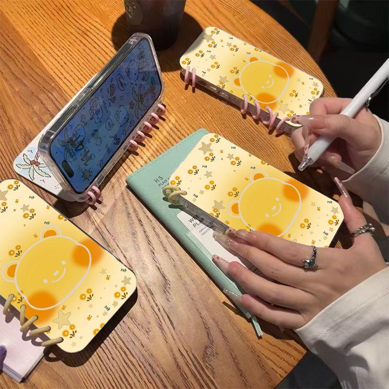 本型スマホケース 可愛いテーマ 手帳型スマホケース キャラクターの柔らかい 折りたたみ式 ノート型 スマホケース  iPhone に対応