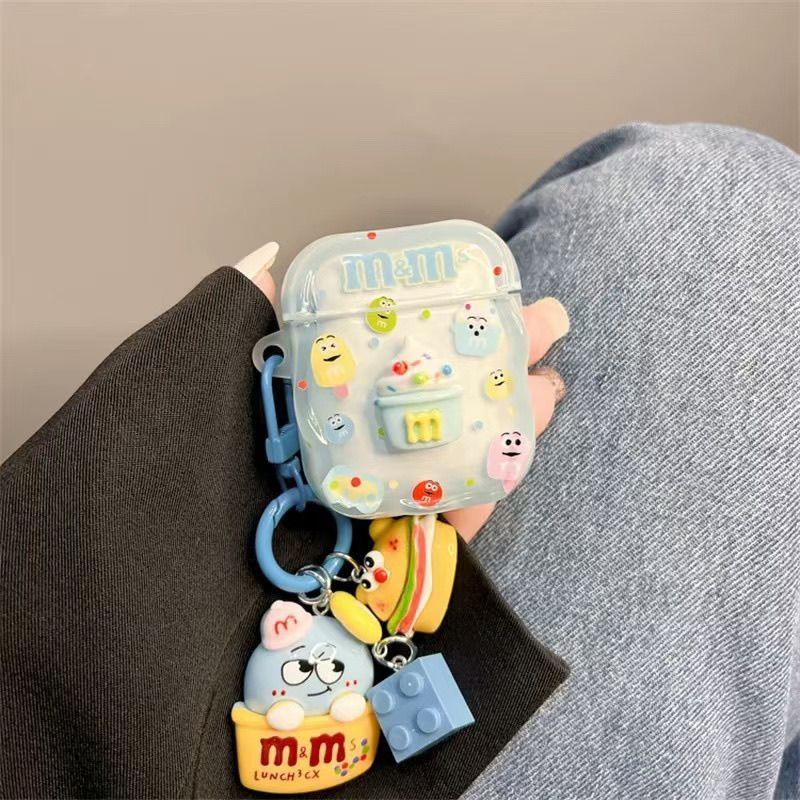 イヤホン保護カバー   超大人気  アイスクリーム  デザイン イヤホンケース