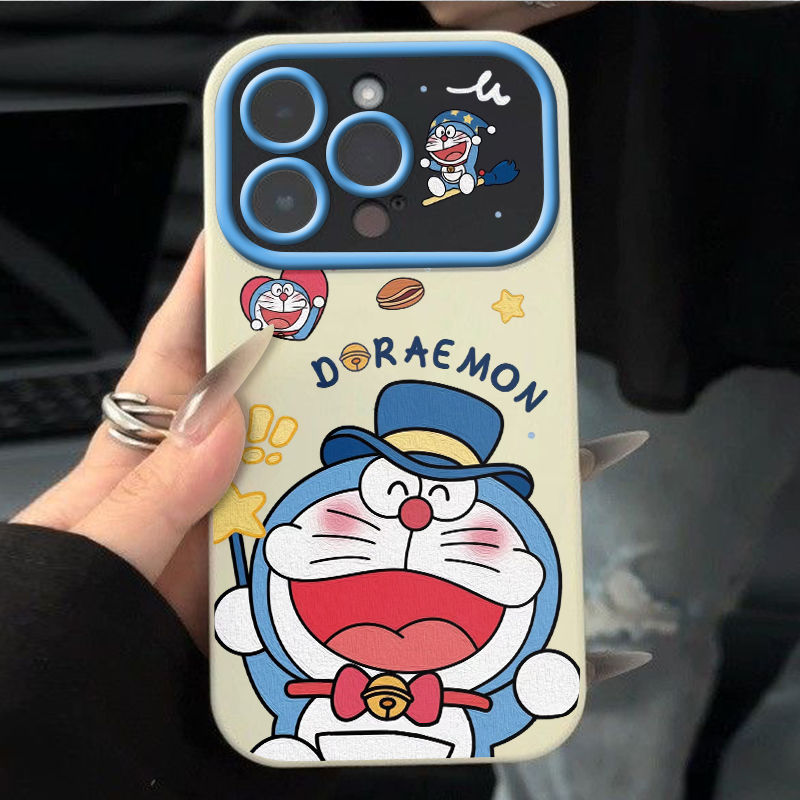 スマホケース ドラえもんウィンドウテーマ、 耐衝撃・防振性能に優れ、高級感あふれるスマホケースで、iPhone に対応