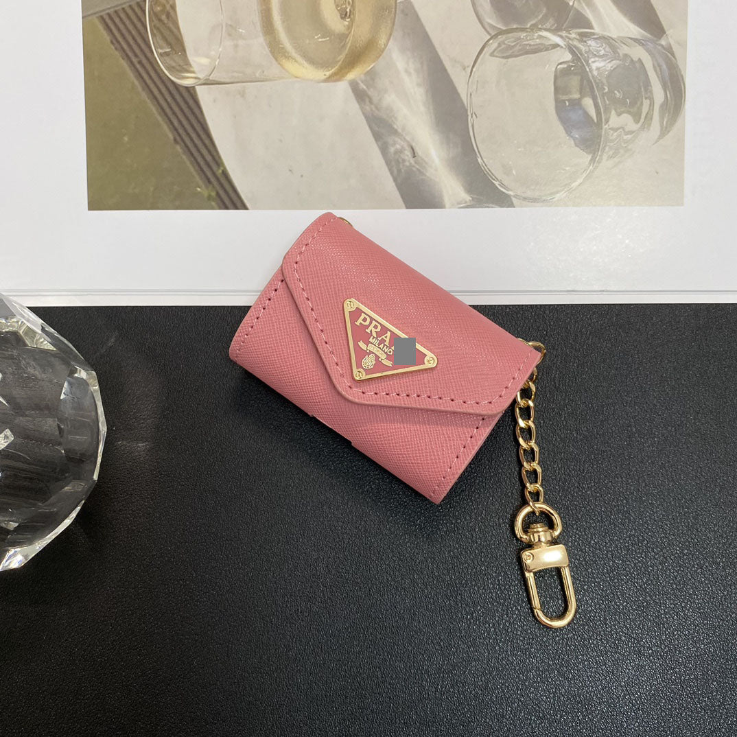 #A14 イヤホンケース 保護カバー 飾りチャーム 汎用タイプ Earphone case