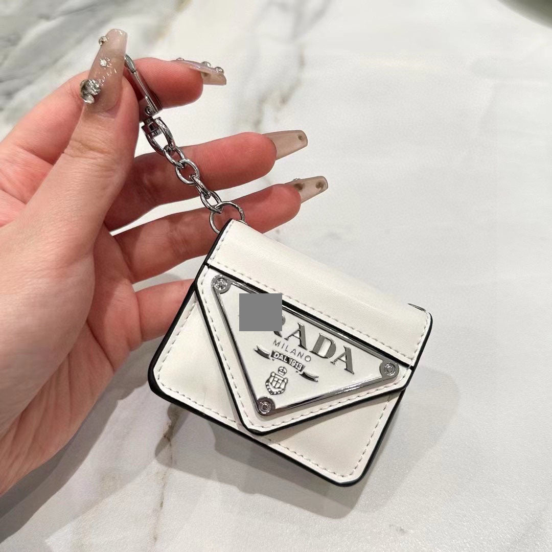 #A15 イヤホンケース 保護カバー 飾りチャーム 汎用タイプ Earphone case