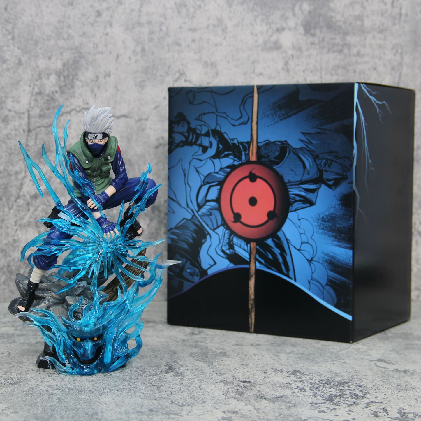 "NARUTO" series figures Ten Years and a Hundred Ninjas Kakashi, Might Guy, Yagai, Uchiha Itachi anime figure models