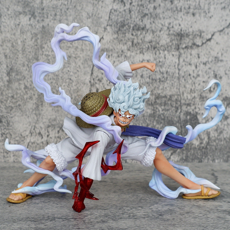 One Piece Series Figure Luffy in Nika Form Five-Stage Awakening Figure Model Object