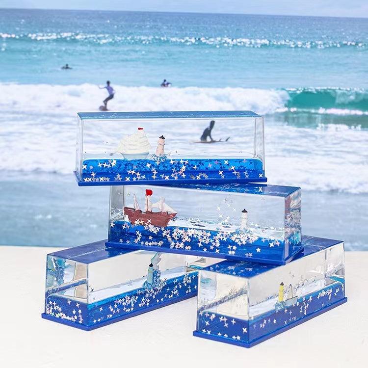 カー用品  車飾り物 流体ドリフトボトル｜誕生日プレゼント・デスクトップ装飾・タイタニック号・船・デスクトップアイテム