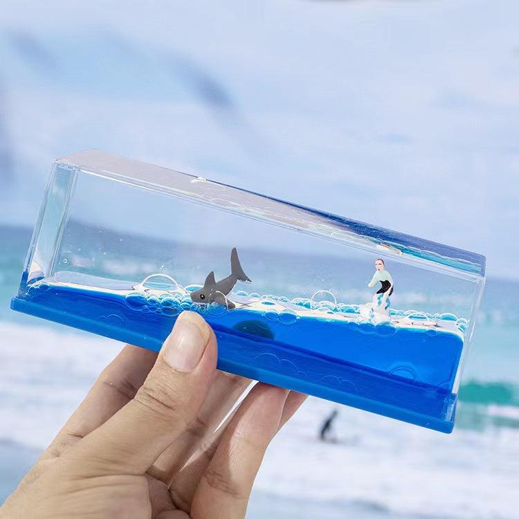 カー用品  車飾り物 流体ドリフトボトル｜誕生日プレゼント・デスクトップ装飾・タイタニック号・船・デスクトップアイテム