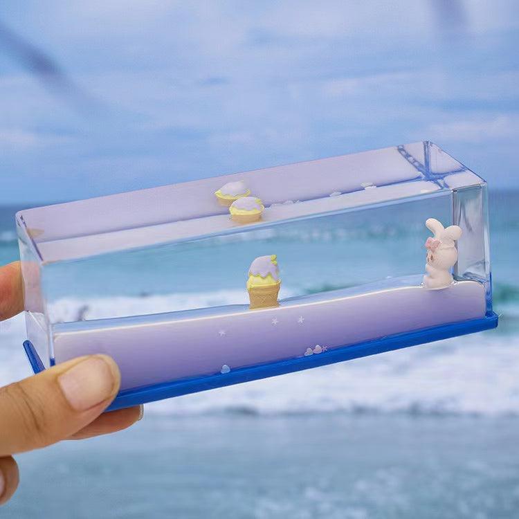 カー用品  車飾り物 流体ドリフトボトル｜誕生日プレゼント・デスクトップ装飾・タイタニック号・船・デスクトップアイテム