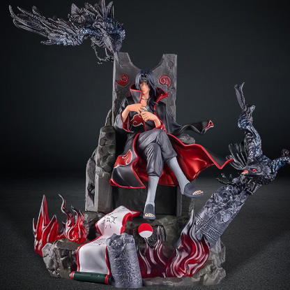 "NARUTO" series figure Throne Itachi Good quality version Uchiha Itachi Statue figure object