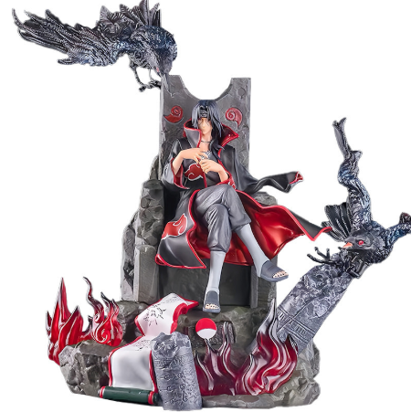 "NARUTO" series figure Throne Itachi Good quality version Uchiha Itachi Statue figure object