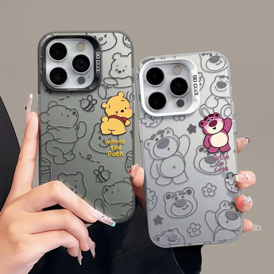 スマホケース   耐衝撃・防振性能に優れ、高級感あふれるスマホケースで、iPhone に対応