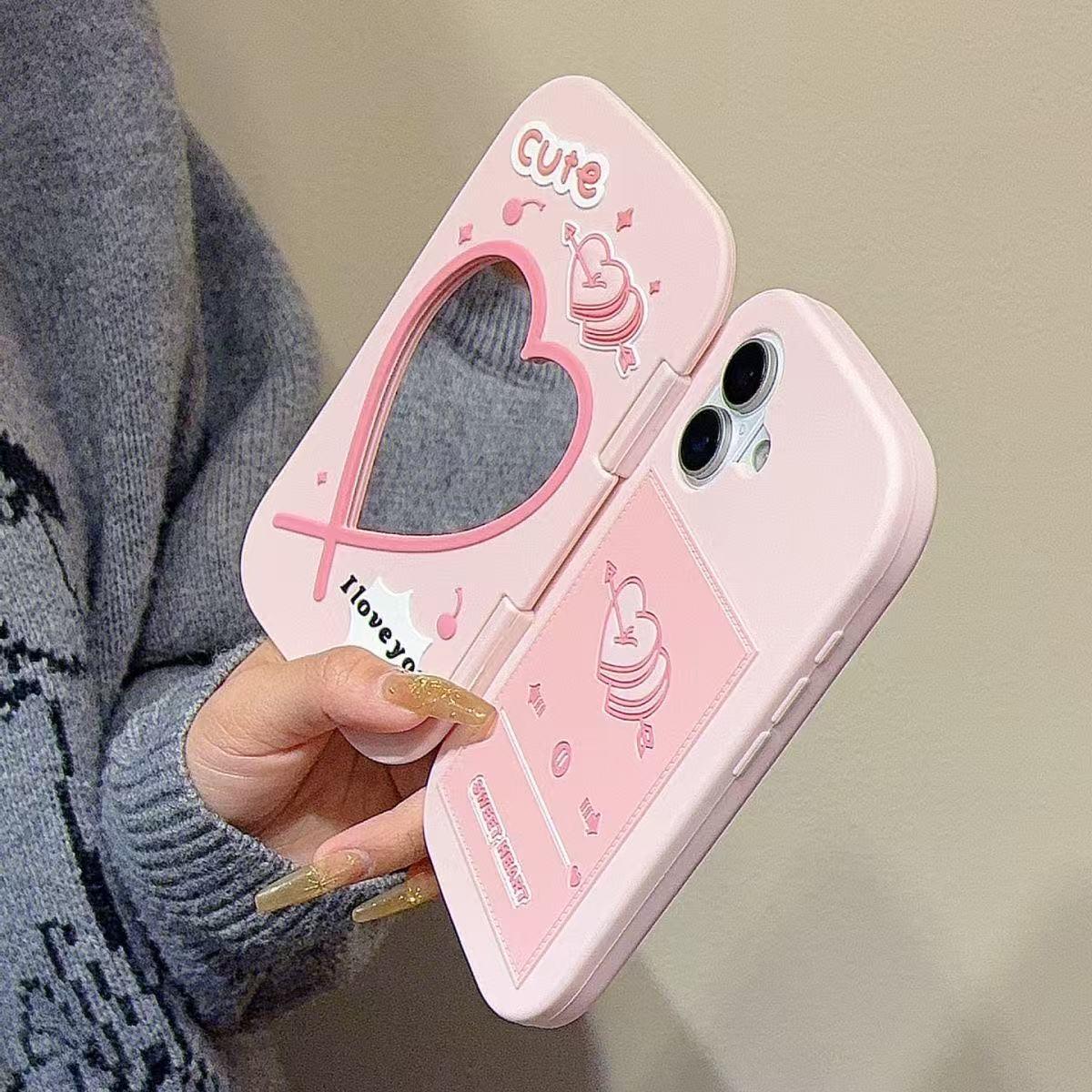 本型スマホケース 可愛いテーマ 手帳型スマホケース キャラクターの柔らかい 折りたたみ式 ノート型 スマホケース  iPhone に対応