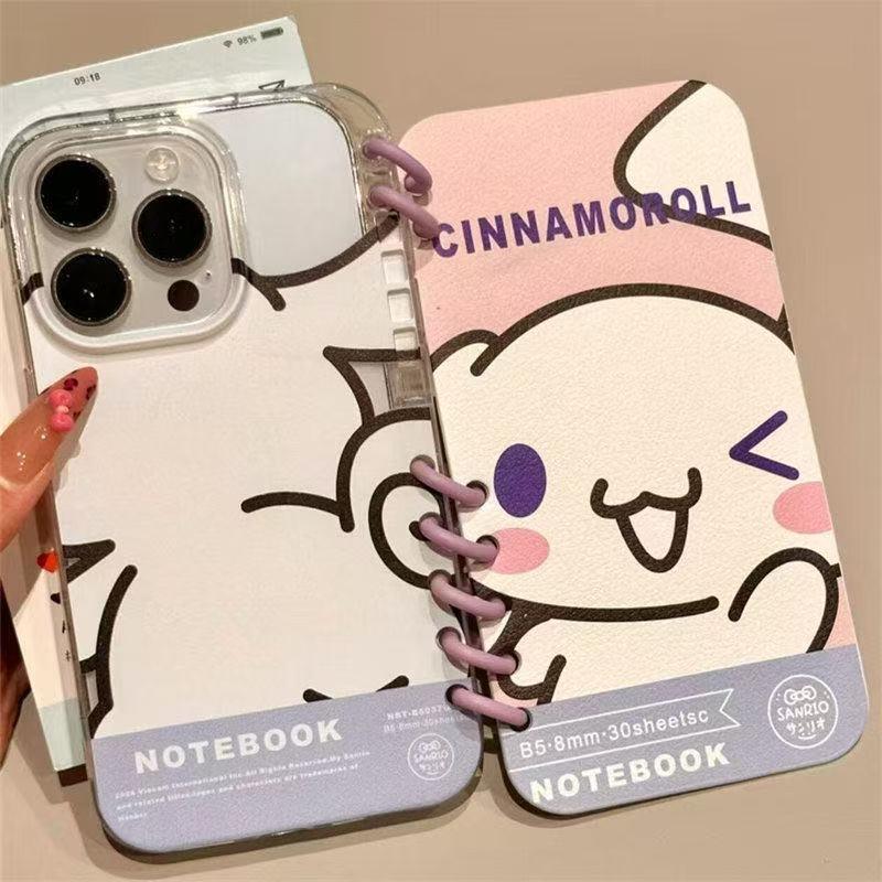 本型スマホケース ハローキティテーマ 手帳型スマホケース  キャラクターの柔らかい 折りたたみ式 ノート型 スマホケース  iPhone に対応