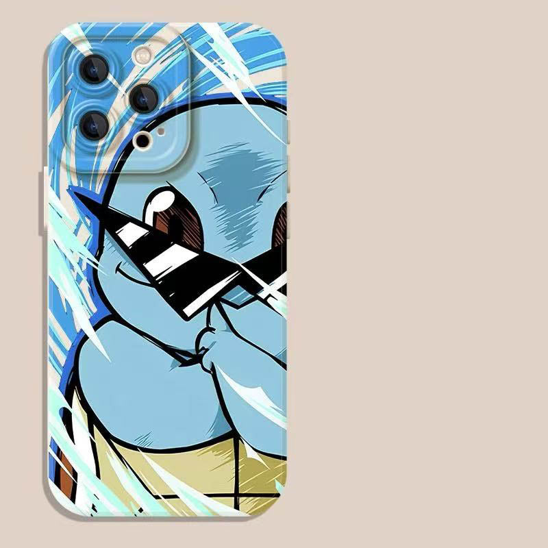 スマホケース  目を引くスタイリッシュなポケモンテーマ  耐衝撃・防振性能に優れ、高級感あふれるスマホケースで、iPhone に対応
