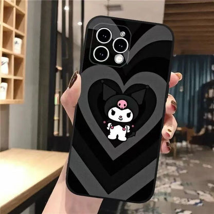 スマホケース  クロミのファンテーマ  耐衝撃・防振性能に優れ、高級感あふれるスマホケースで、iPhone に対応