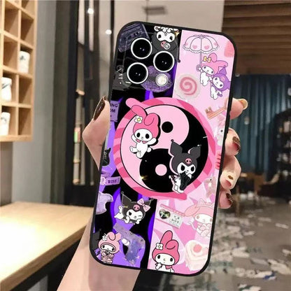 スマホケース  クロミのファンテーマ  耐衝撃・防振性能に優れ、高級感あふれるスマホケースで、iPhone に対応