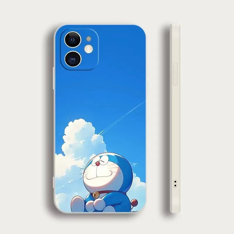 スマホケース  ドラえもんの魅力を高級感溢れるデザイン、  耐衝撃・防振性能に優れ、高級感あふれるスマホケースで、iPhone に対応