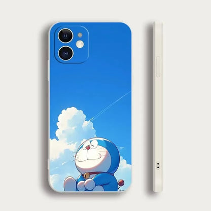 スマホケース  ドラえもんの魅力を高級感溢れるデザイン、  耐衝撃・防振性能に優れ、高級感あふれるスマホケースで、iPhone に対応