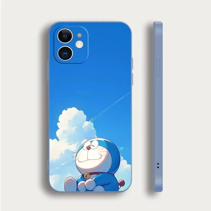 スマホケース  ドラえもんの魅力を高級感溢れるデザイン、  耐衝撃・防振性能に優れ、高級感あふれるスマホケースで、iPhone に対応