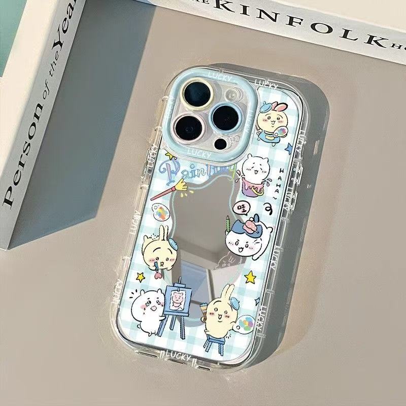 スマホケース  可愛さを鏡面で増幅テーマ、  耐衝撃・防振性能に優れ、高級感あふれるスマホケースで、iPhone に対応