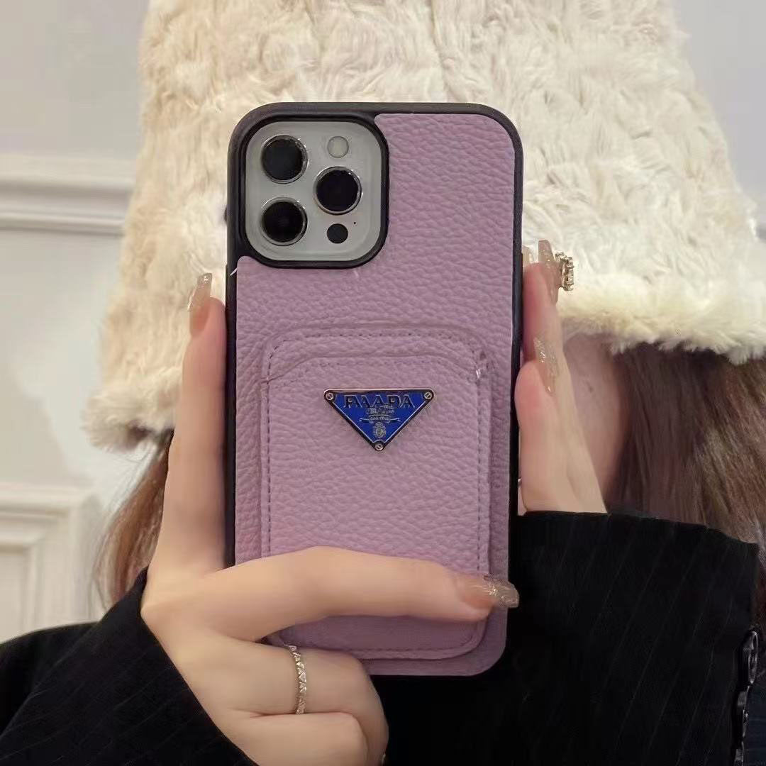スマホケース PRA** 5色 耐衝撃・防振性能に優れ、高級感あふれるスマホケースで、iPhone に対応