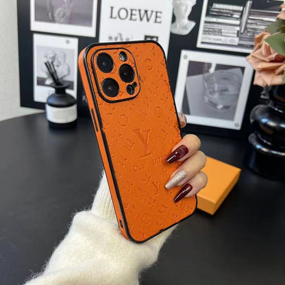 スマホケース Vl  耐衝撃・防振性能に優れ、高級感あふれるスマホケースで、iPhone に対応