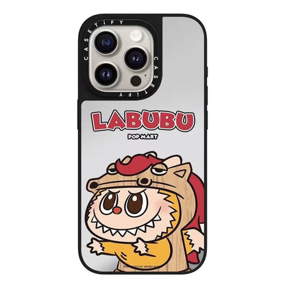 スマホケース  labubuテーマ  耐衝撃・防振性能に優れ、高級感あふれるスマホケースで、iPhone に対応